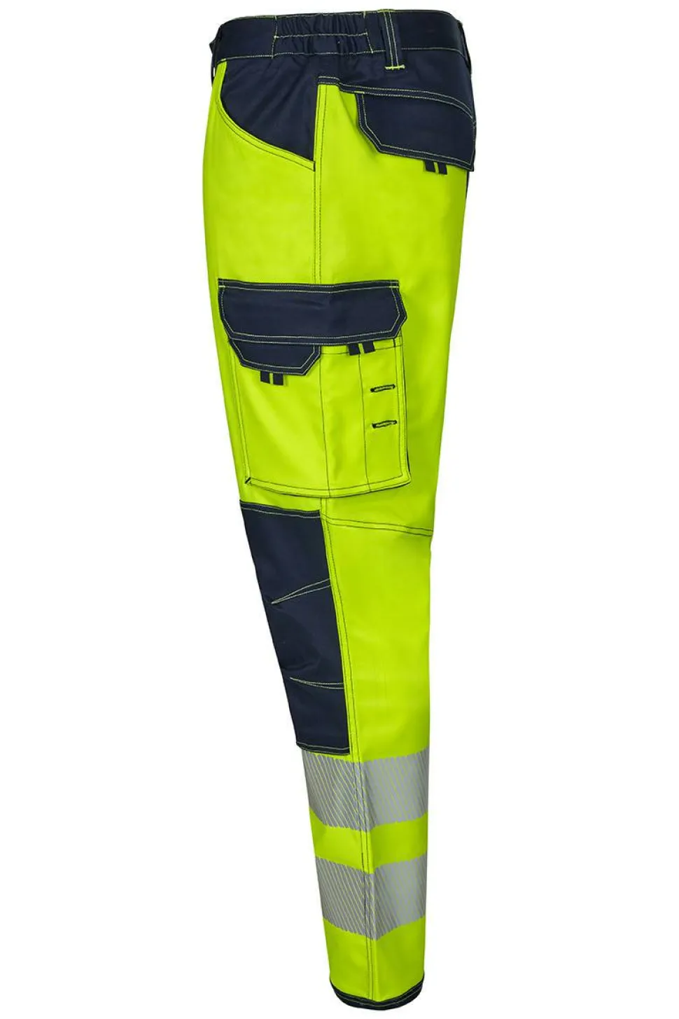 VELILLA V30310 - PANTALON STRETCH AVEC GENOUILLÈRES ET BANDES RÉFLÉCHISSANTES
