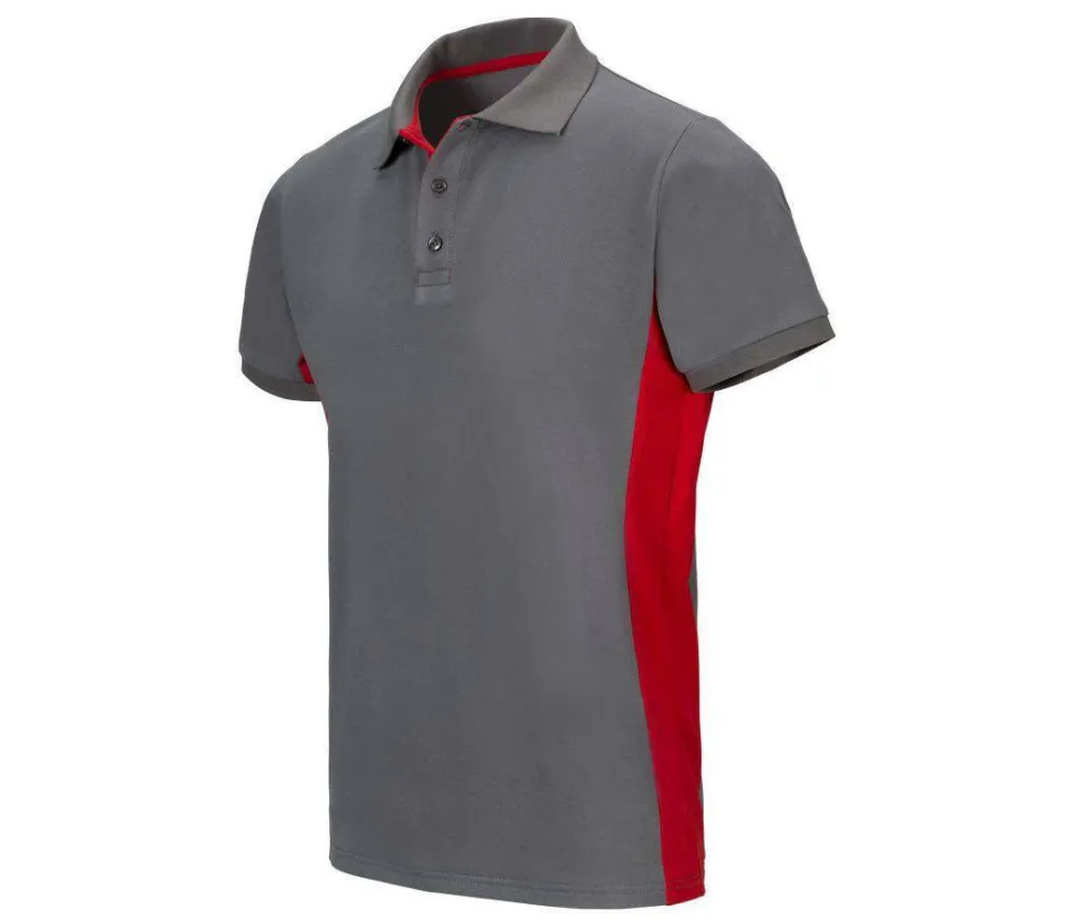 VELILLA V5504 - POLO BICOLORE MANCHES COURTES