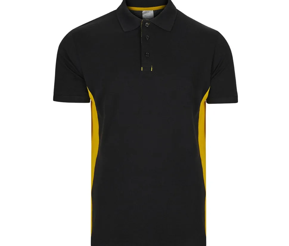 VELILLA V5504 - POLO BICOLORE MANCHES COURTES