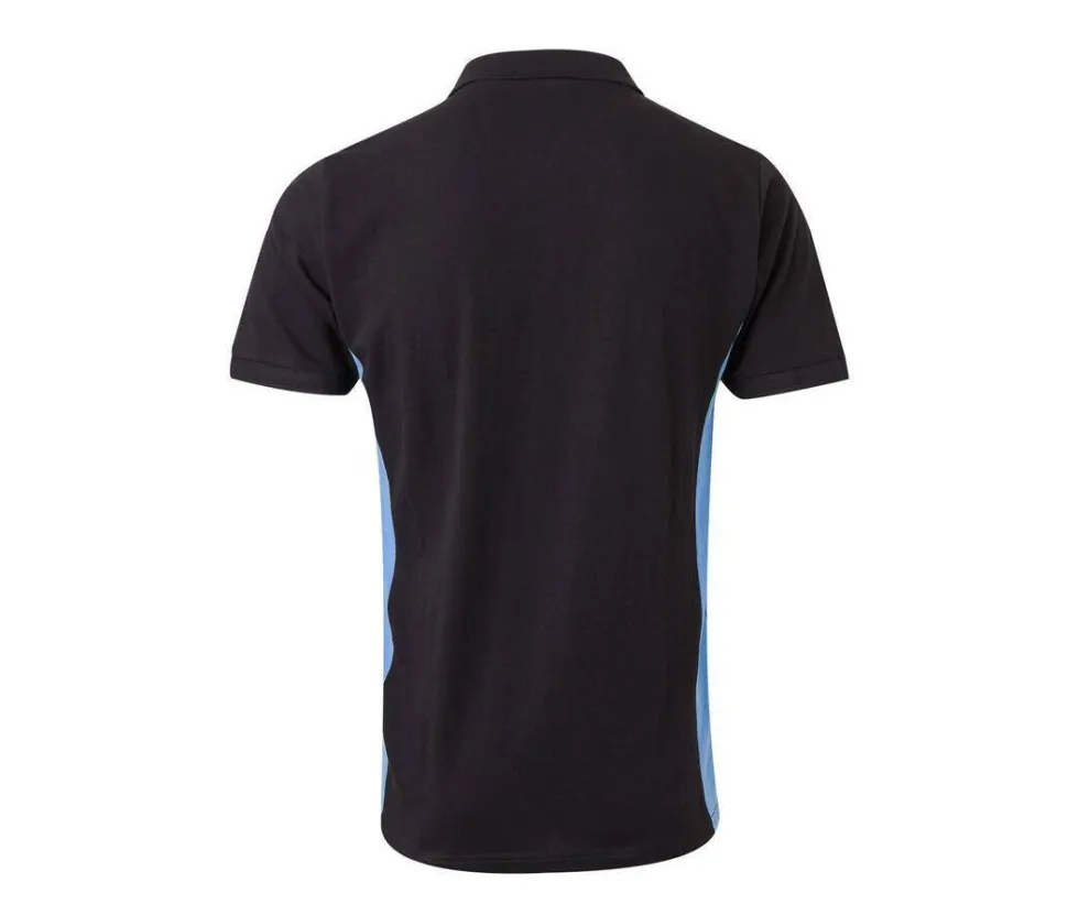 VELILLA V5504 - POLO BICOLORE MANCHES COURTES