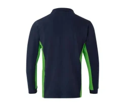 VELILLA V5514 - POLO BICOLORE MANCHES LONGUES