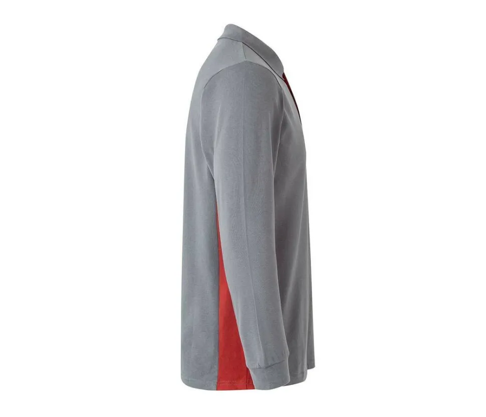 VELILLA V5514 - POLO BICOLORE MANCHES LONGUES