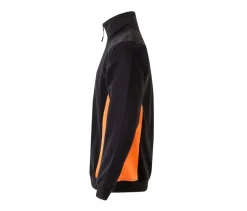 VELILLA V5704 - Sweat bicolore col zippé