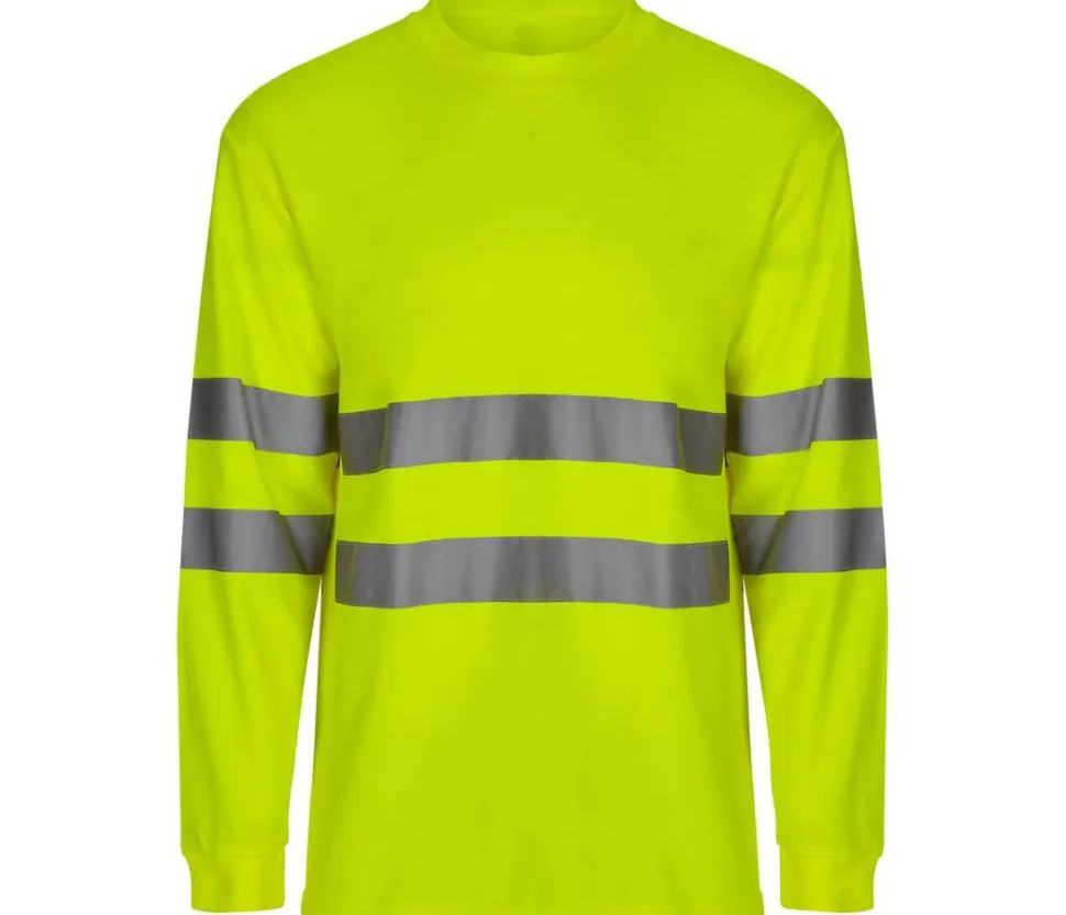 VELILLA V35614 - TEE-SHIRT ML EN COTON/POLYESTER HAUTE VISIBILITÉ