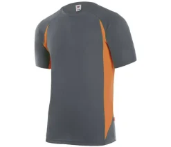 VELILLA V5501 - T-SHIRT TECHNIQUE BICOLORE