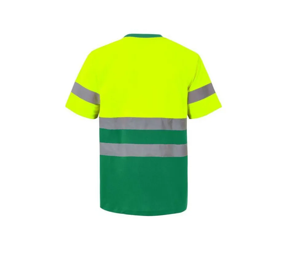 VELILLA V5506 - T-shirt technique bicolore haute visibilité