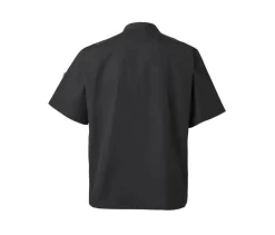 VELILLA V5205 - VESTE DE CUISINIER MC AVEC BOUTONS PRESSION