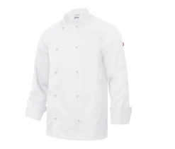 VELILLA V5206 - VESTE DE CUISINIER ML AVEC BOUTONS PRESSION