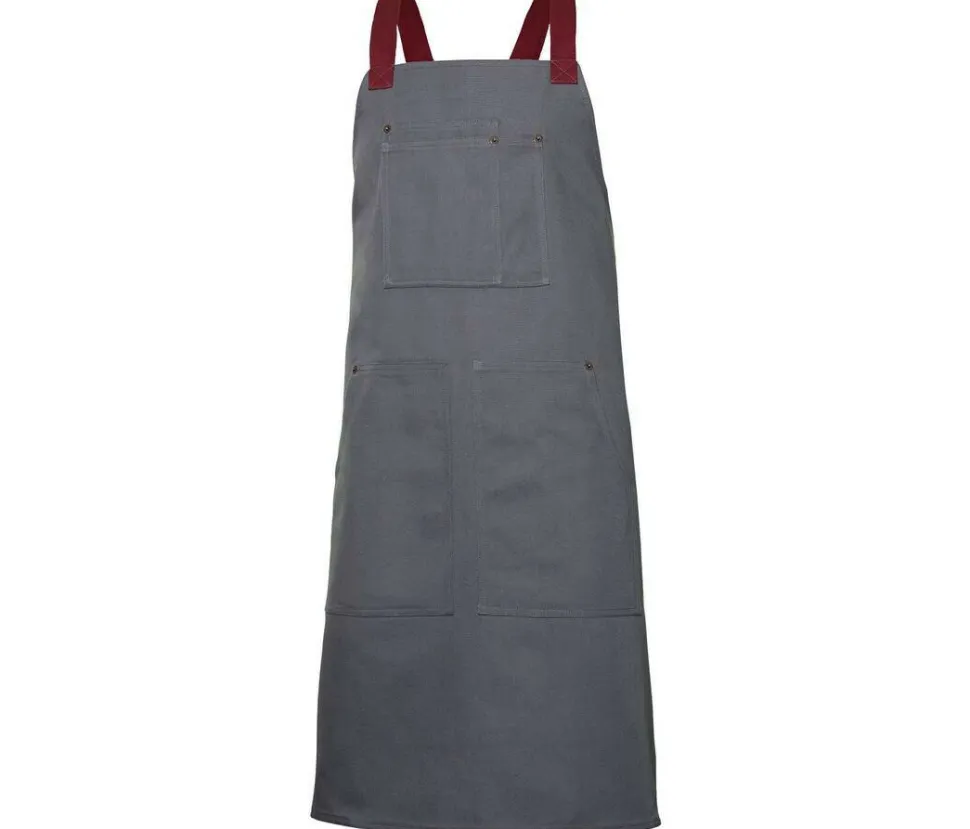 VELILLA V4211B - TABLIER À BAVETTE CANVAS