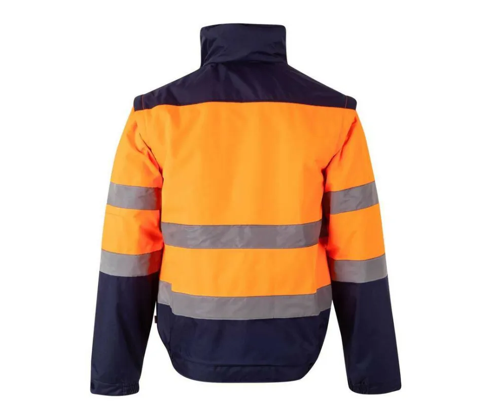 VELILLA VL161 - Blouson Matelasse Bicolore Haute Visibilité