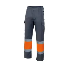 VELILLA VL157 - PANTALON BICOLORE HAUTE VISIBILITE