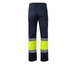VELILLA VL157 - PANTALON BICOLORE HAUTE VISIBILITE