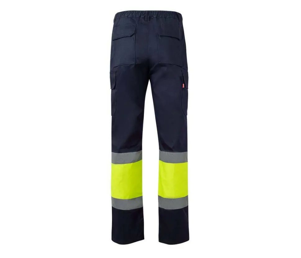 VELILLA VL157 - PANTALON BICOLORE HAUTE VISIBILITE