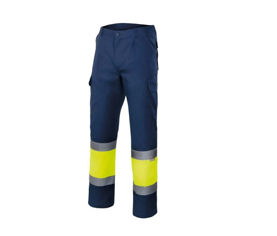 VELILLA VL157 - PANTALON BICOLORE HAUTE VISIBILITE