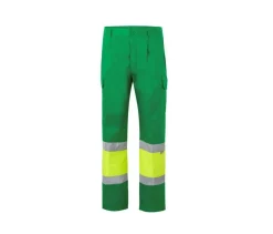 VELILLA VL157 - PANTALON BICOLORE HAUTE VISIBILITE