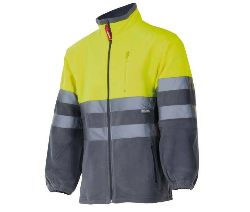 VELILLA VL183 - Veste Polaire Bicolore Haute Visibilité