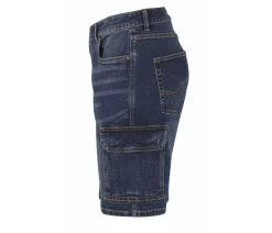 VELILLA VL3017S - Bermuda en Denim Stretch à Multiples Poches