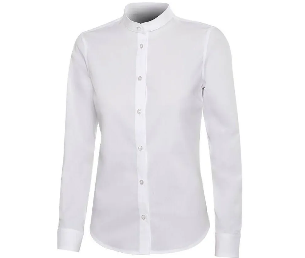 VELILLA V5015S - CHEMISE FEMME COL MAO