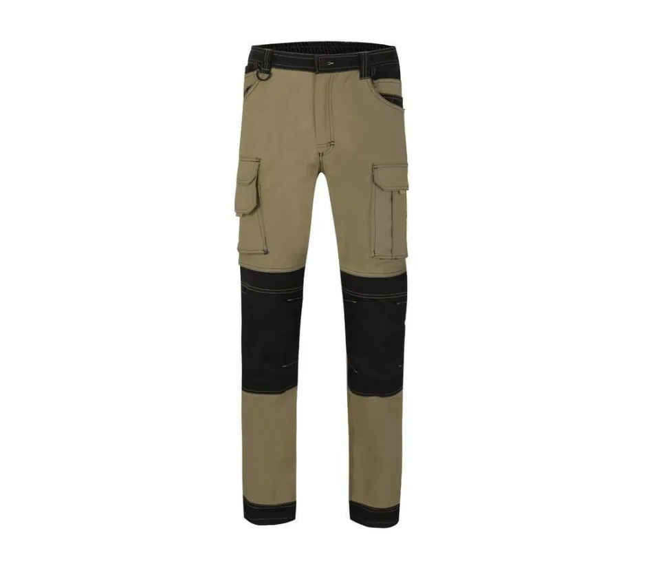VELILLA V3019S - PANTALON BICOLORE CANVAS STRETCH