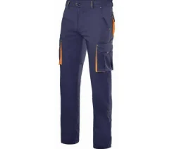 VELILLA V3024S - PANTALON STRETCH MULTIPOCHES BICOLORE