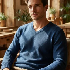 VESTI IT092 - KID V-NECK SWEATER