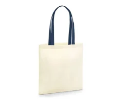 WESTFORD MILL W801C - Sac organique en cotton canvas avec anses contrastées
