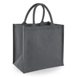 Westford mill WM413 - Sac Cabas Midi en Jute avec Poignées en Coton