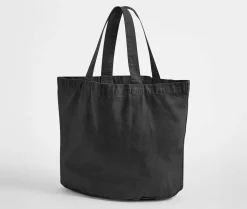 WESTFORD MILL WM345 - Sac shopping ovale en coton recyclé délavé