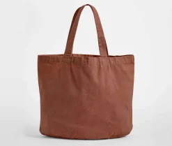WESTFORD MILL WM345 - Sac shopping ovale en coton recyclé délavé