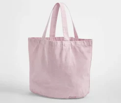 WESTFORD MILL WM345 - Sac shopping ovale en coton recyclé délavé