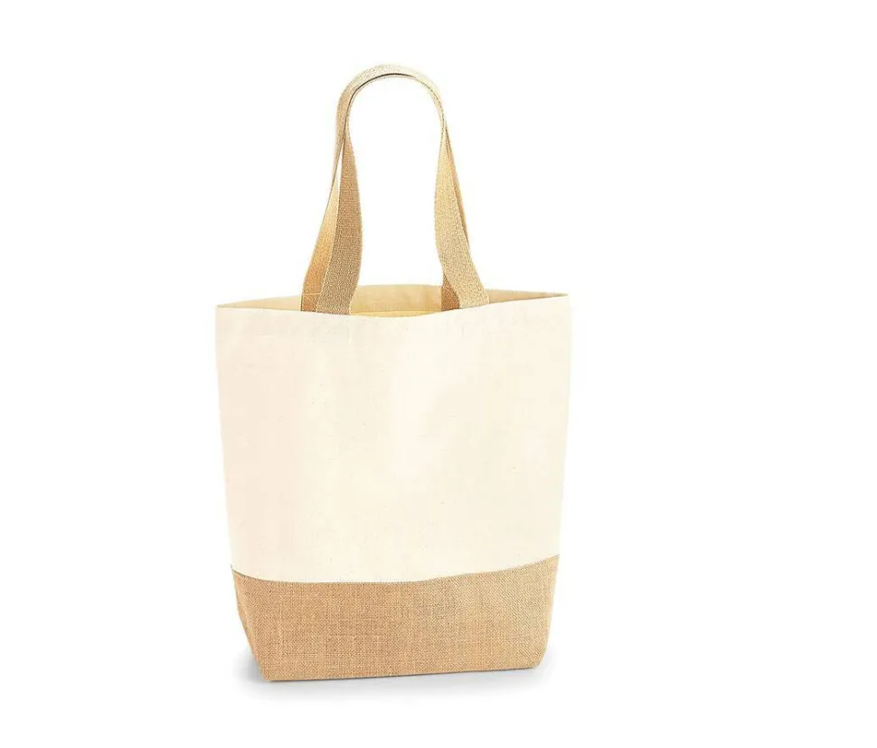 WESTFORD MILL WM450 - Sac shopper coton/toile de jute