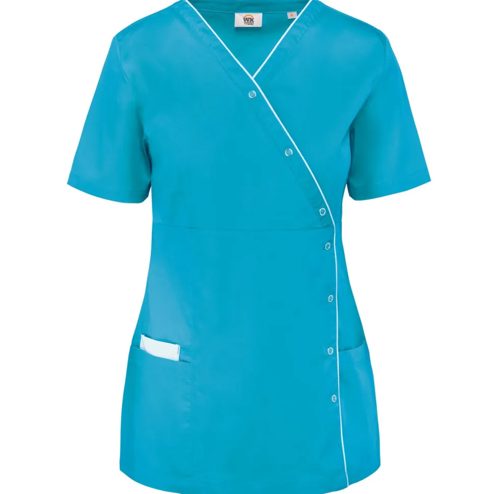 WK. Designed To Work WK506 - Blouse polycoton avec boutons-pression femme