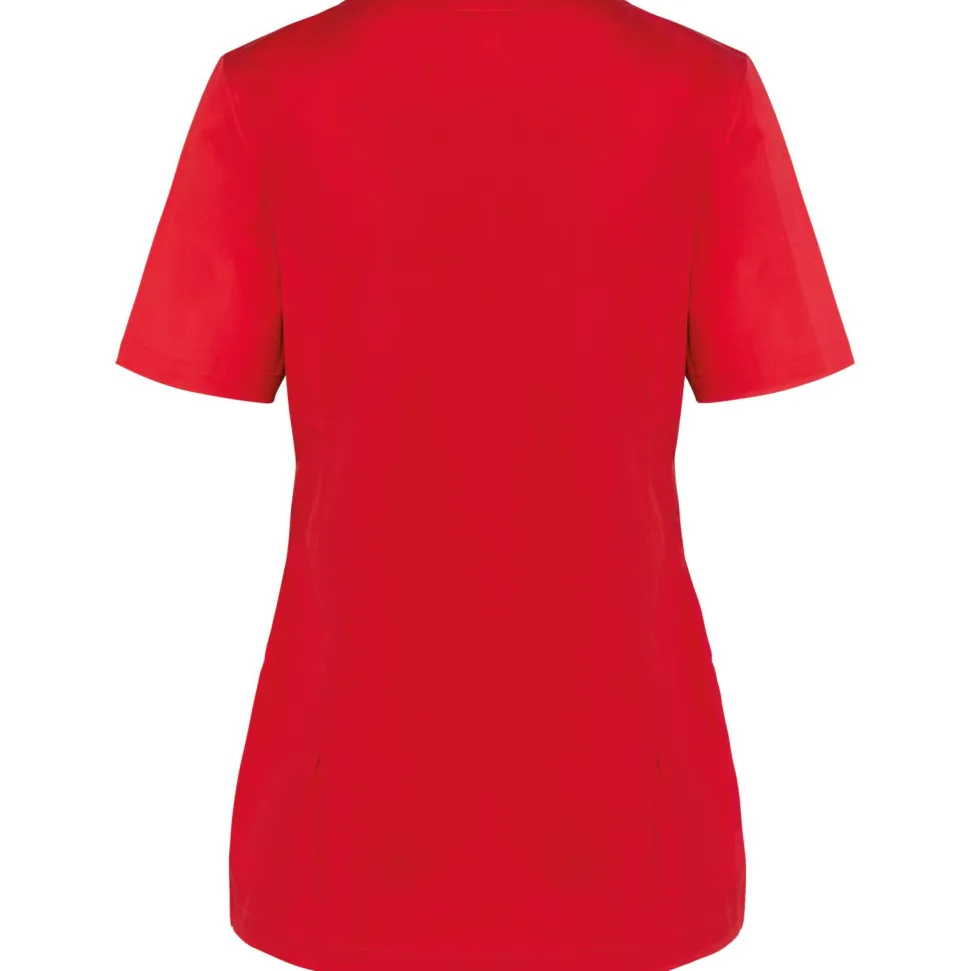 WK. Designed To Work WK506 - Blouse polycoton avec boutons-pression femme