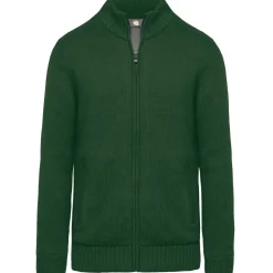 WK. Designed To Work WK959 - Cardigan doublé polaire homme
