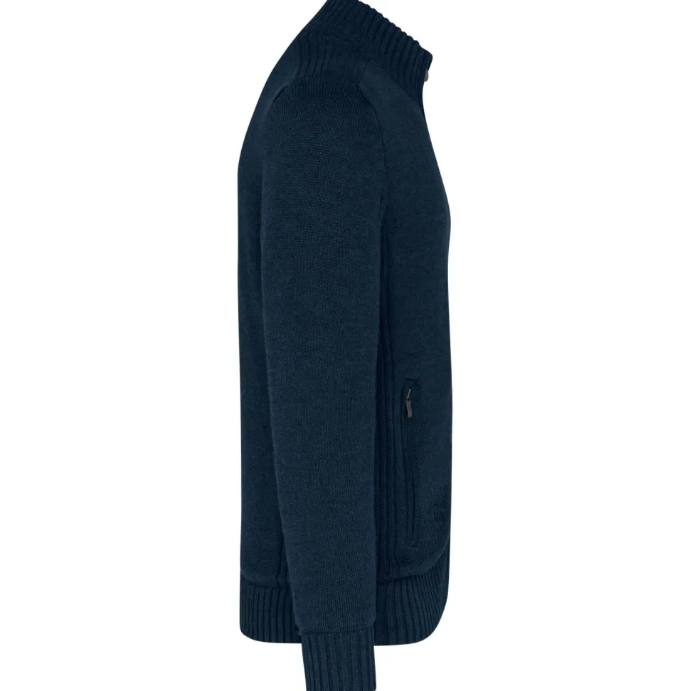 WK. Designed To Work WK959 - Cardigan doublé polaire homme
