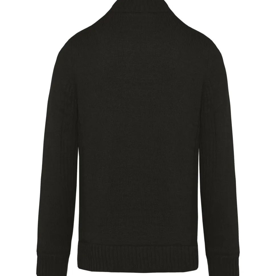 WK. Designed To Work WK959 - Cardigan doublé polaire homme