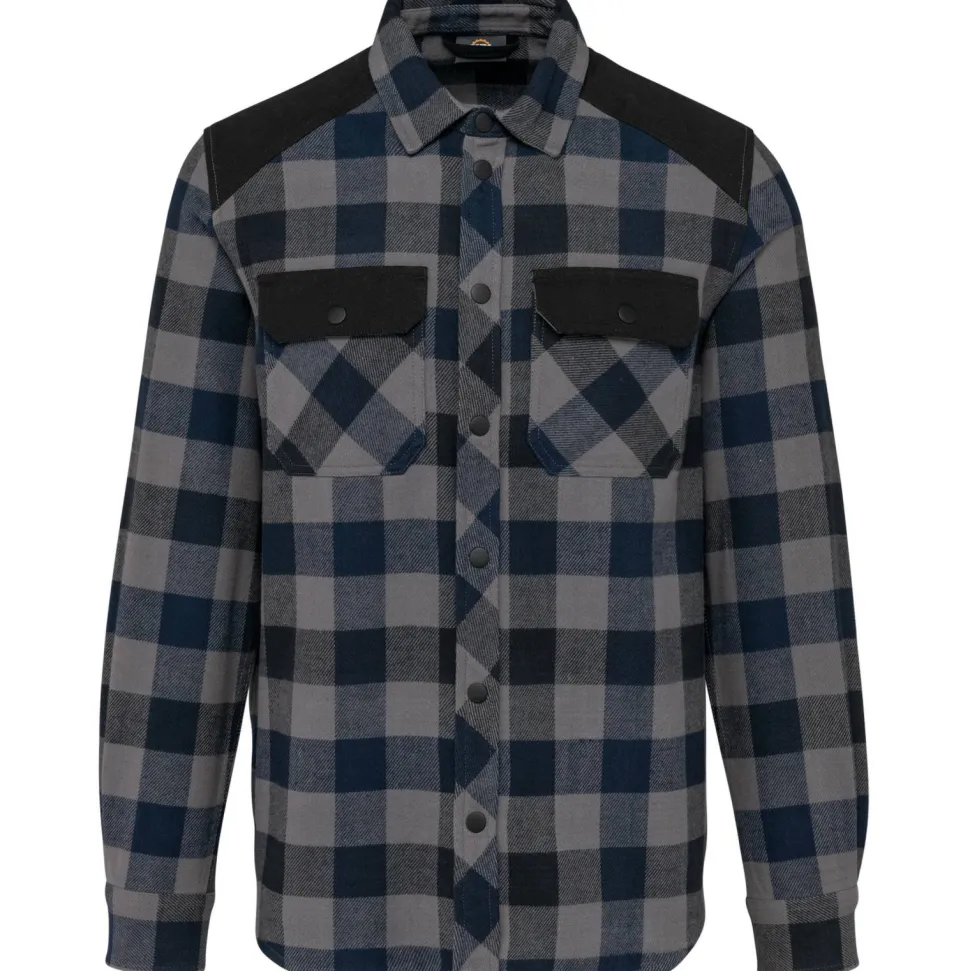 WK. Designed To Work WK520 - Chemise à carreaux avec poches homme