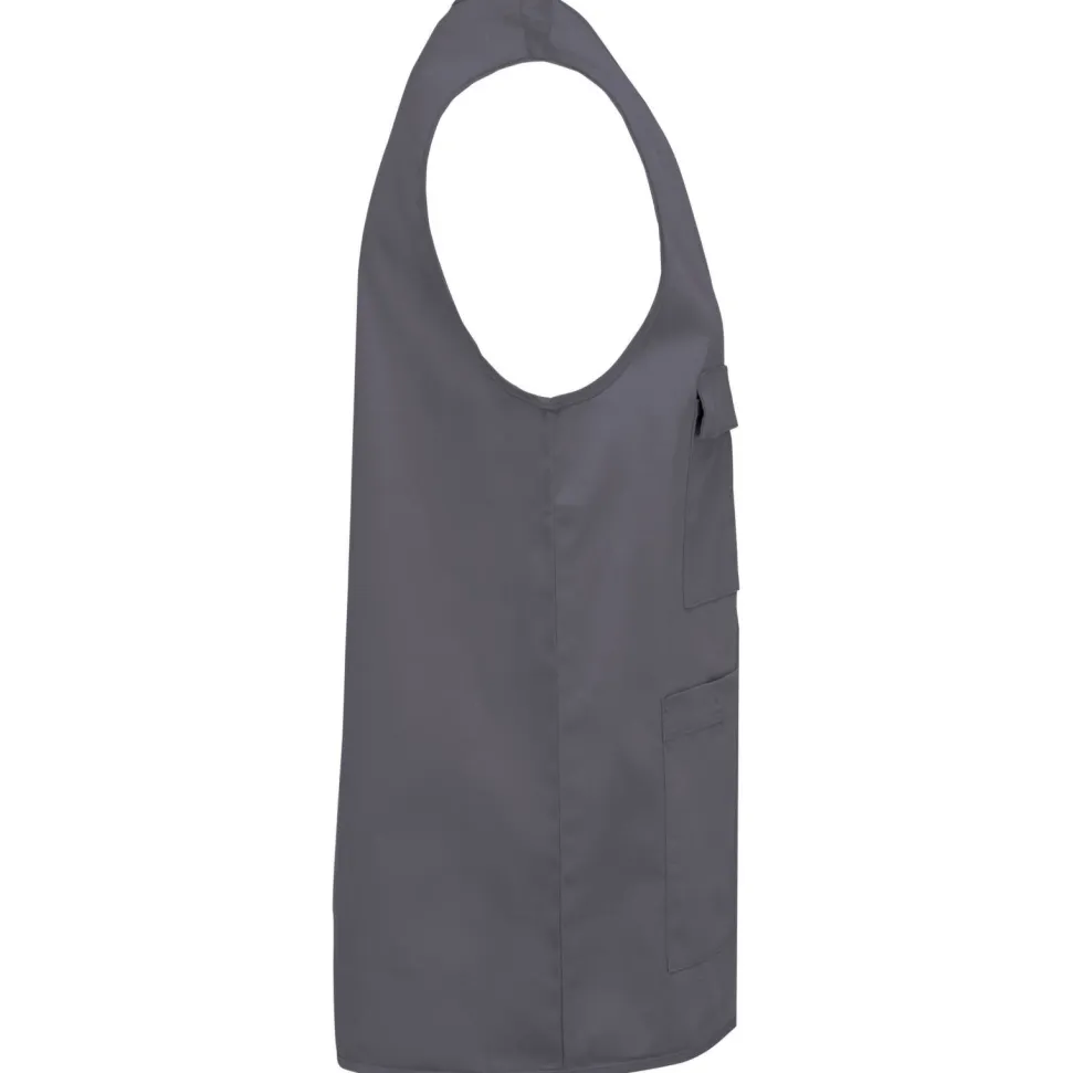 WK. Designed To Work WK608 - Gilet polycoton multipoches unisexe