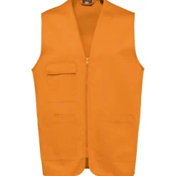 WK. Designed To Work WK608 - Gilet polycoton multipoches unisexe