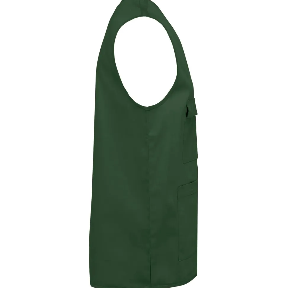 WK. Designed To Work WK608 - Gilet polycoton multipoches unisexe