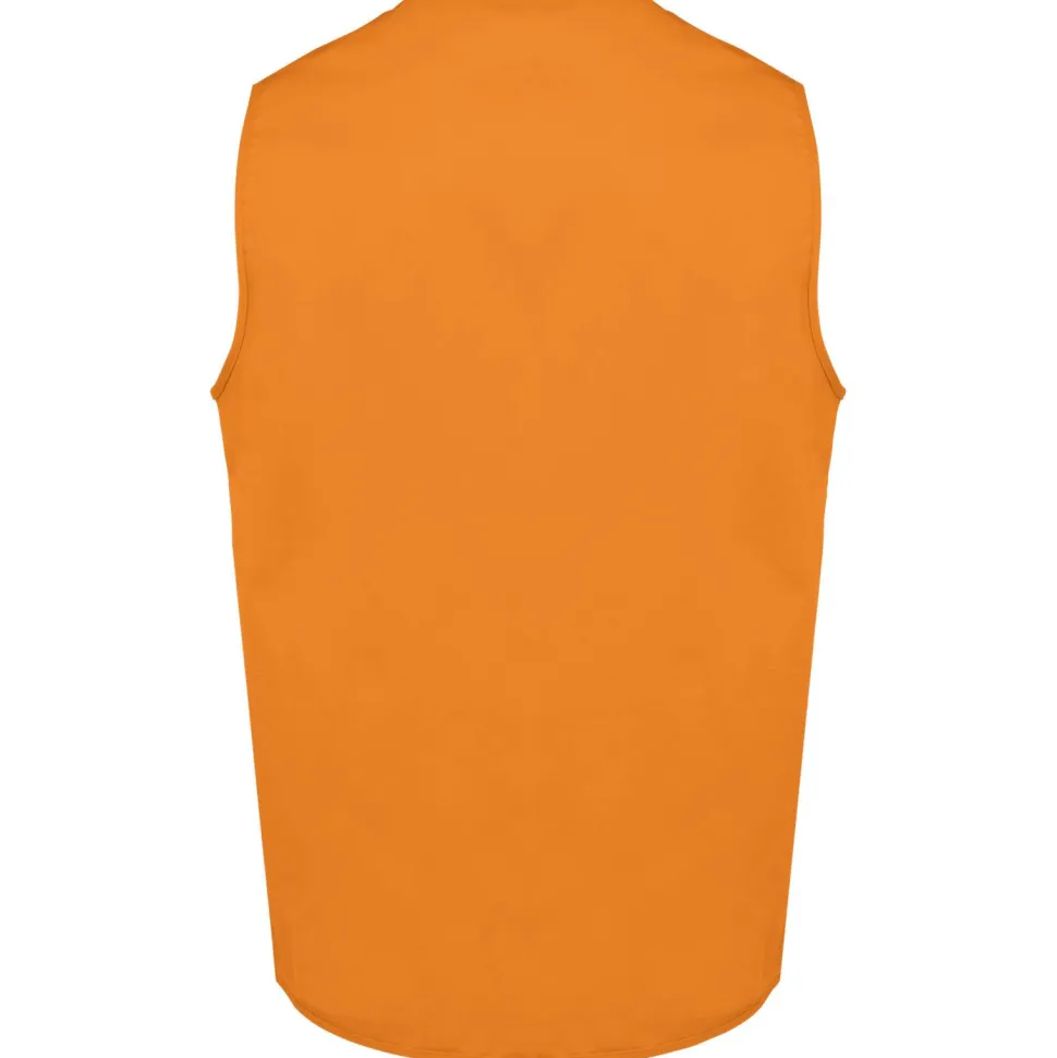 WK. Designed To Work WK608 - Gilet polycoton multipoches unisexe