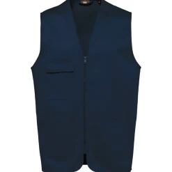 WK. Designed To Work WK608 - Gilet polycoton multipoches unisexe