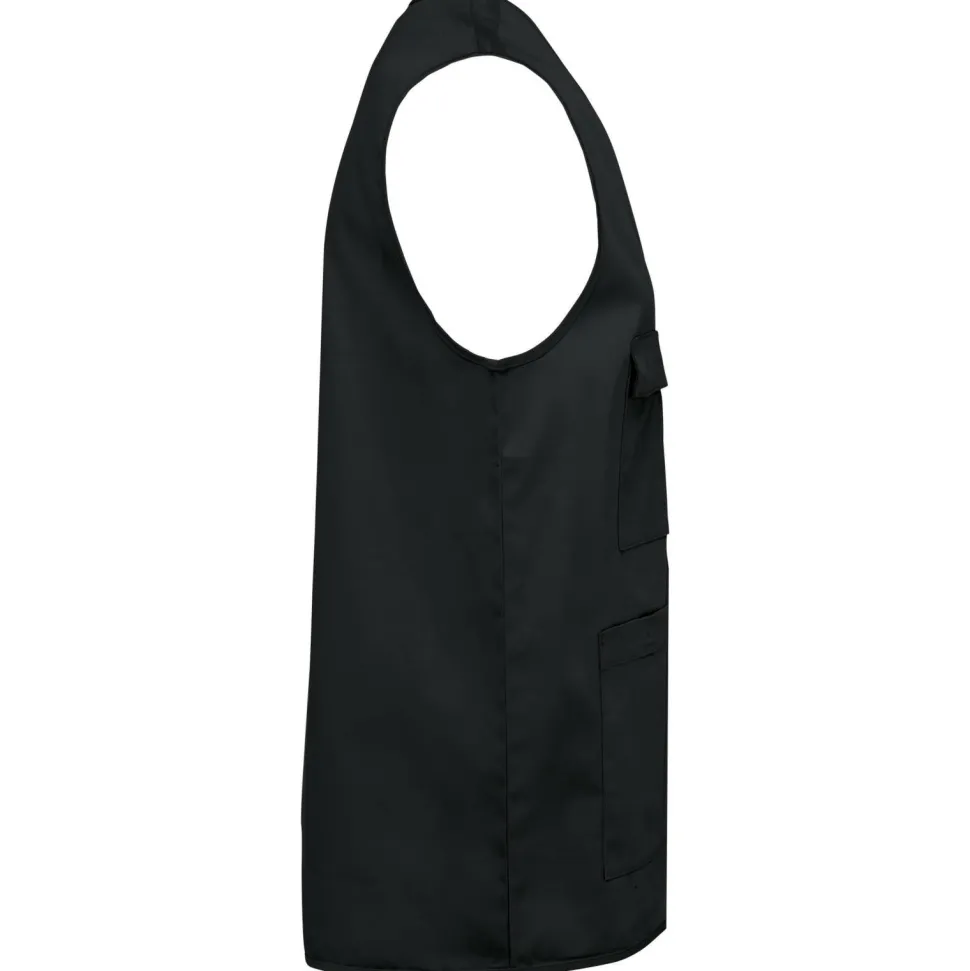 WK. Designed To Work WK608 - Gilet polycoton multipoches unisexe