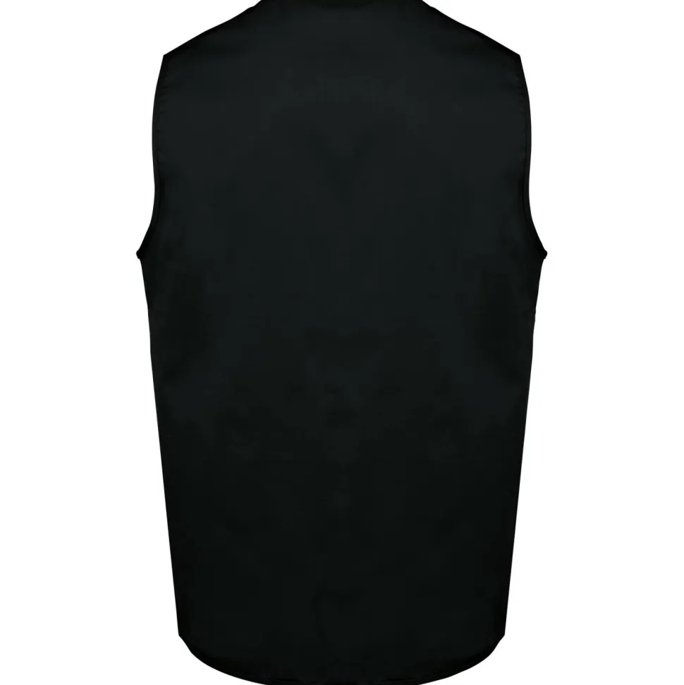 WK. Designed To Work WK608 - Gilet polycoton multipoches unisexe