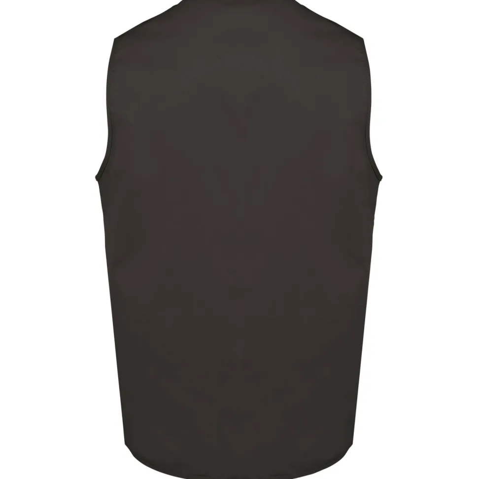 WK. Designed To Work WK608 - Gilet polycoton multipoches unisexe