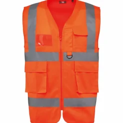 WK. Designed To Work WK618 - Gilet de sécurité haute visibilité recyclé avec zip unisexe