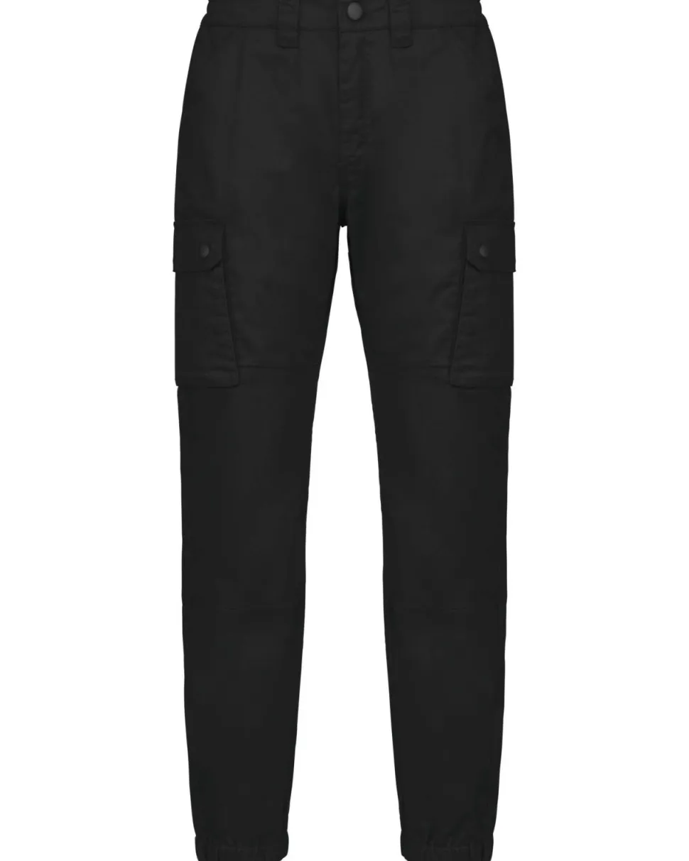 WK. Designed To Work WK711 - Pantalon cargo unisexe avec bas élastiqué