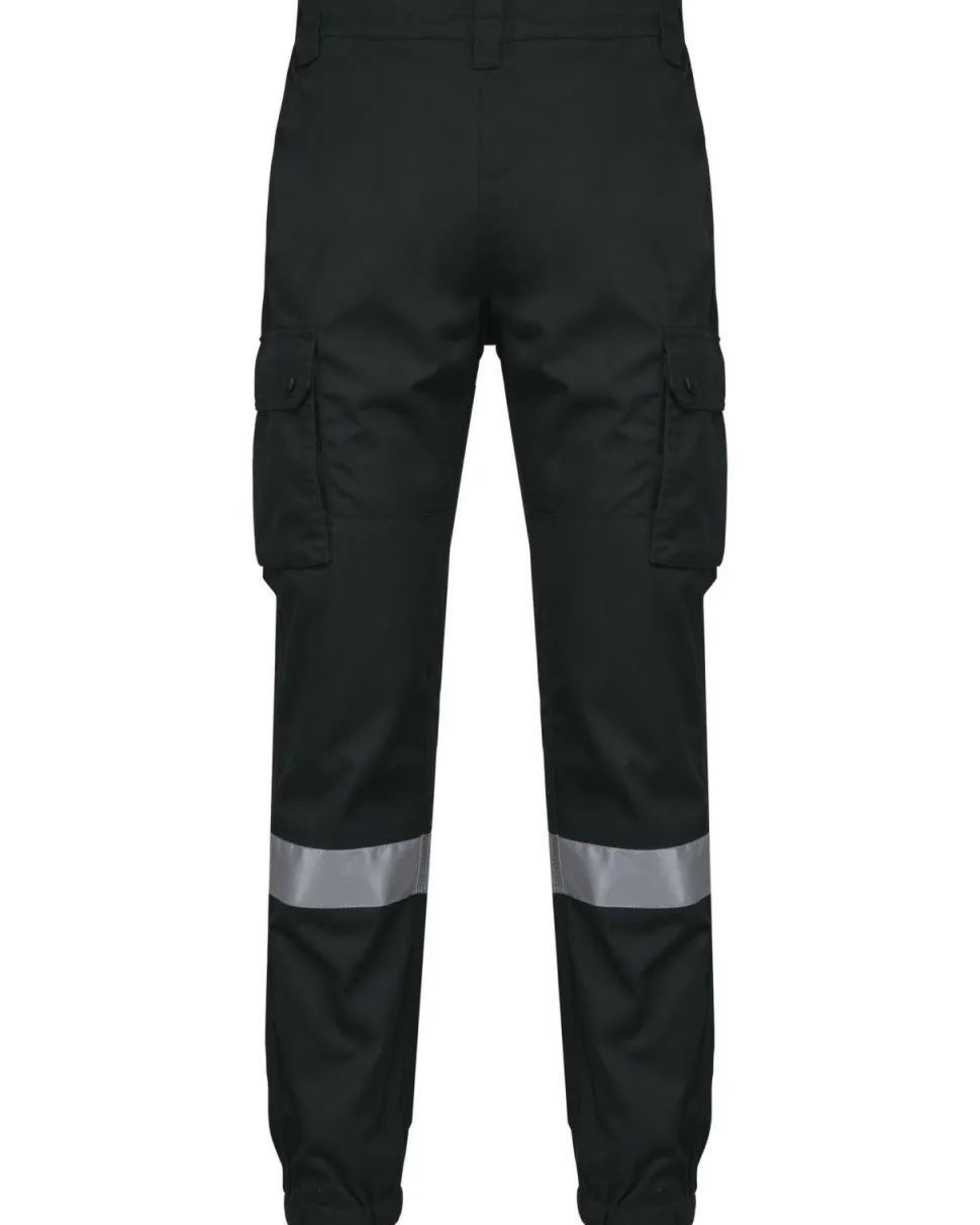 WK. Designed To Work WK712 - Pantalon Unisexe Réfléchissant avec Bas Élastiqué