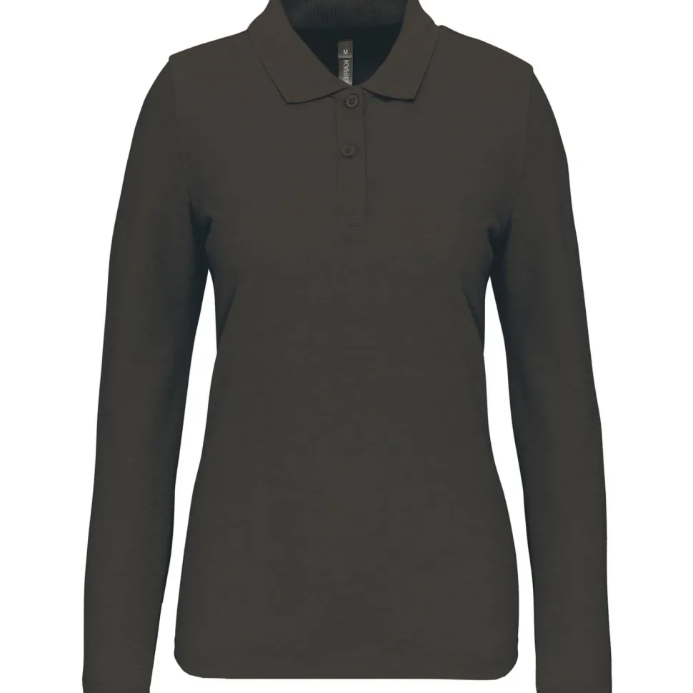 WK. Designed To Work WK277 - Polo manches longues femme