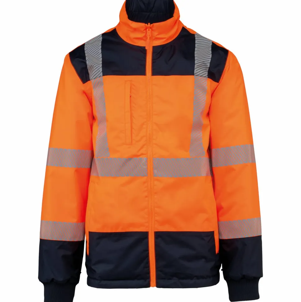 WK. Designed To Work WK660 - Parka de sécurité recyclée 4 en 1 unisexe